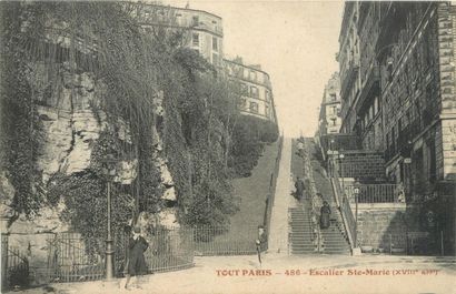 164 CARTES POSTALES PARIS : 18ème Arrdt....