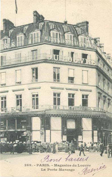 82 CARTES POSTALES PARIS : 1er Arrdt. Dont
