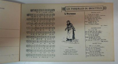 24 CARTES POSTALES FOLKLORE : Carnet. Les...