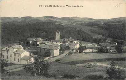 495 CARTES POSTALES RHONE-ALPES : Dépts 01-25cp,...