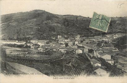 495 CARTES POSTALES RHONE-ALPES : Dépts 01-25cp,...