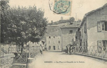 495 CARTES POSTALES RHONE-ALPES : Dépts 01-25cp,...