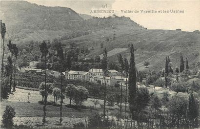 495 CARTES POSTALES RHONE-ALPES : Dépts 01-25cp,...