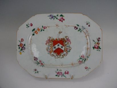 CHINE - COMPAGNIE DES INDES
Plat rectangulaire...
