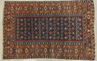 TAPIS DU CAUCASE «TCHI-TCHI» en laine noué...