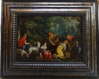 Ecole FLAMANDE vers 1630, suiveur de Jacopo...