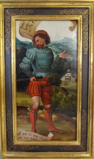 Ecole SUISSE vers 1530, entourage d'Urs GRAF
Figure...