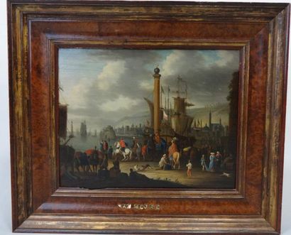 Jan Baptist VAN DER MEIREN (Anvers 1664-c.1708)
Vue...