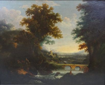 George SMITH OF CHICHESTER (Chichester, 1713-1776)
Paysage...