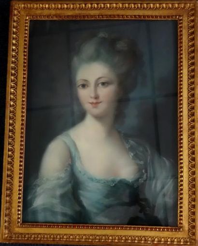 Ecole Française du XVIIIème siècle
Portrait...
