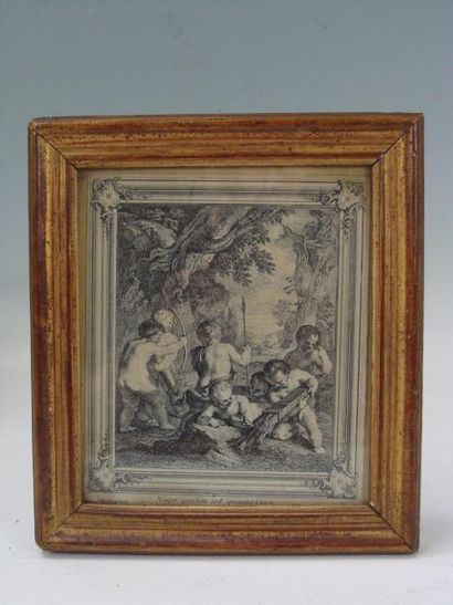 GRAVURE d'après Moine: Nugoe quidem sed quanta...