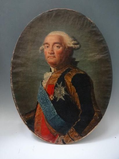 École FRANÇAISE de la fin du XVIIIe siècle
Portrait...