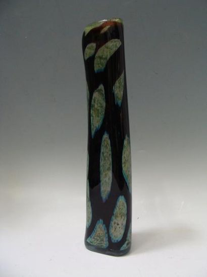 Yves BRAUN (né en 1958)
Haut vase en verre...
