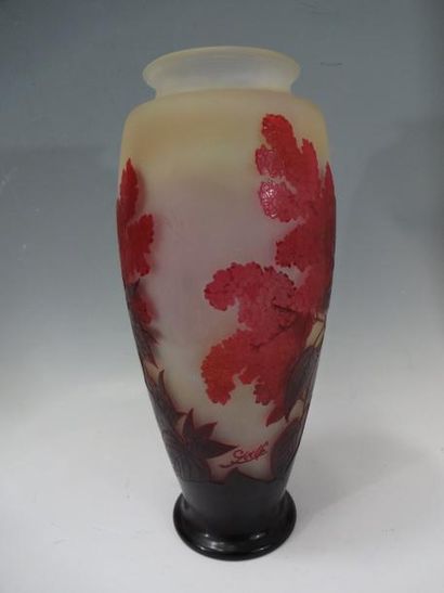 Établissements GALLÉ (1904-1936)
Haut vase...