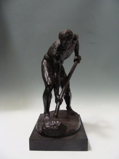 Alfred BOUCHER (1850-1934)
Le terrassier....