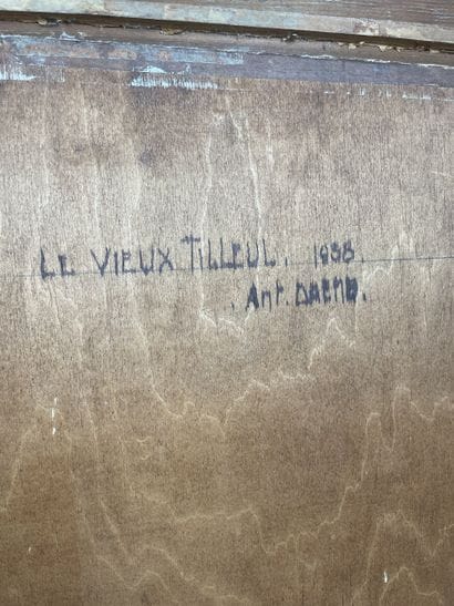Antoine Daens (XX century) Le Vieux Tilleul,...