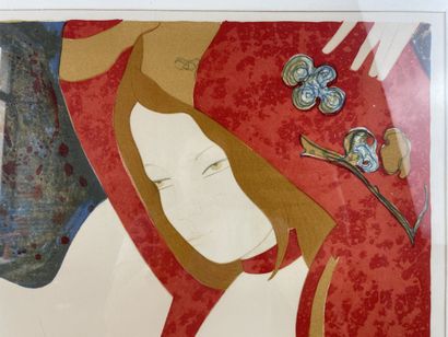 Alain Bonnefoit (b. 1937) - Original lithograph...