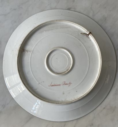 Set of three decorative plates
Hand-painted...