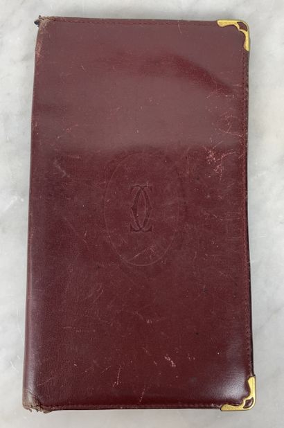 Cartier Lot de quatre pochettes et porte-documents...
