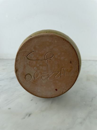 Ceramic jug signed 