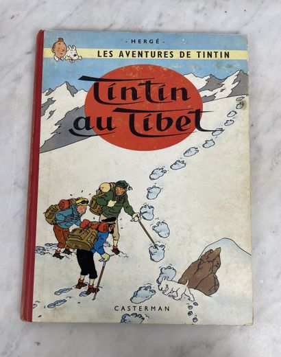 Hergé Tintin : Tintin au Tibet Edition originale...