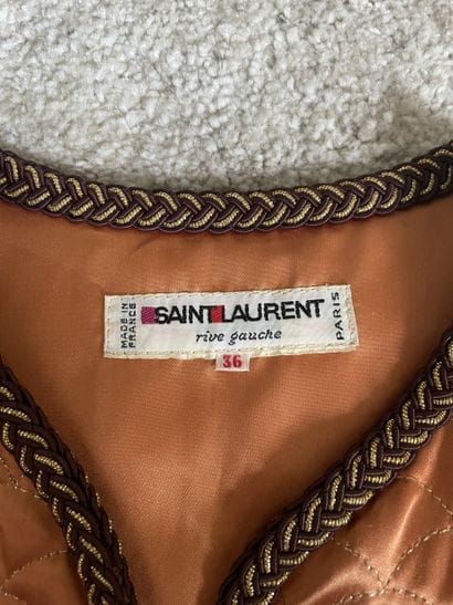 Yves Saint Laurent Rive Gauche, 1979, collection...
