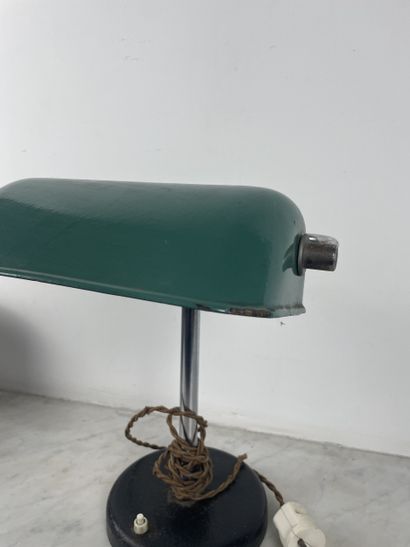 Banker desk lamp, Europe, mid-20th century,...