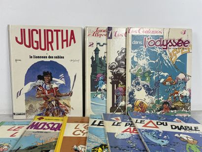 Lot de bandes dessinées d’auteurs belges
Ensemble...