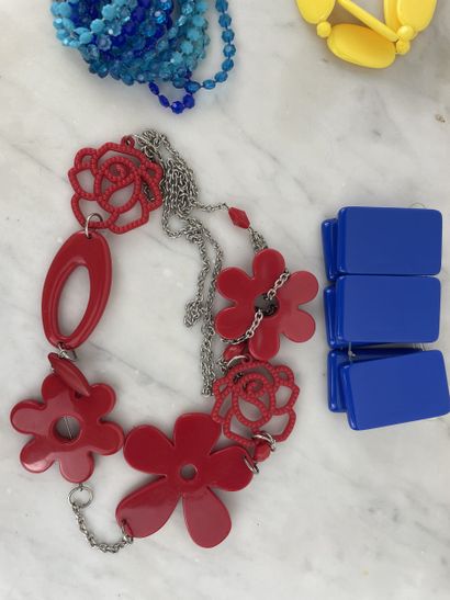 Fancy set - Colorful necklaces, bracelet...