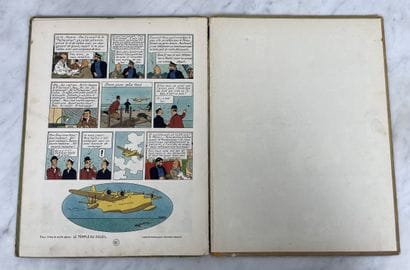 Hergé Tintin : Les Sept Boules de Cristal...