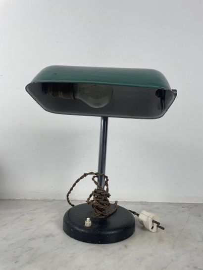 Banker desk lamp, Europe, mid-20th century,...