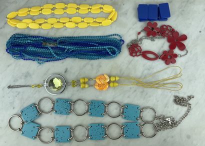 Fancy set - Colorful necklaces, bracelet...