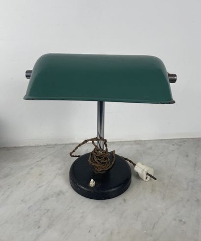 Banker desk lamp, Europe, mid-20th century,...