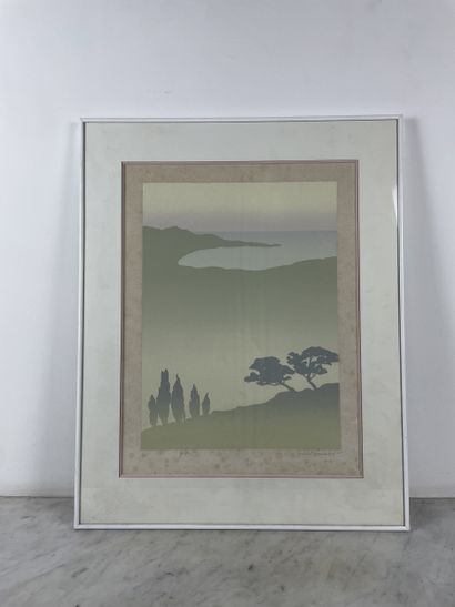 Dumontet Michel (1947) Golf
Color serigraph...