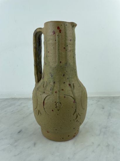 Ceramic jug signed 