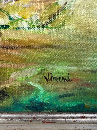 Enrico Visani (1938) - Bees at the sunset...
