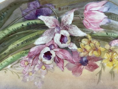 Set of three decorative plates
Hand-painted...
