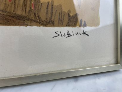 Rik Slabbinck (1914-1991) - Original lithograph...