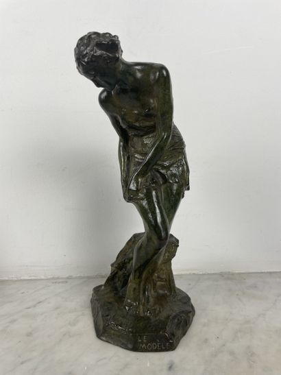 Pierre Theunis (1883 - 1950) The Model
Green...