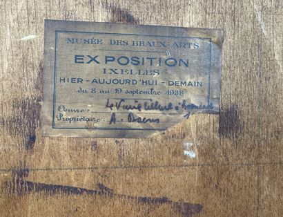 Antoine Daens (XX century) Le Vieux Tilleul,...