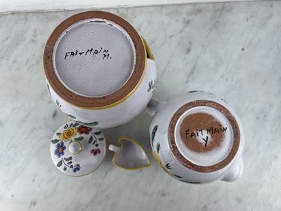 Teapot with four floral elements Vallauris
Set...