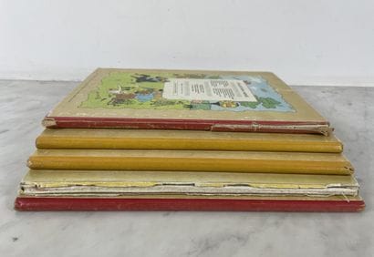 Hergé Tintin Ensemble de 5 albums : Editions...