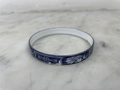Michaela Frey - Metal bracelet with blue...