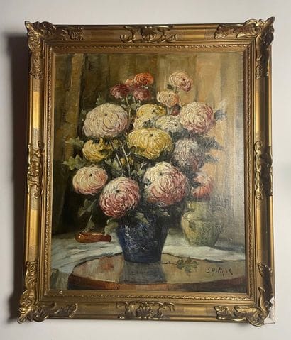 Gustave HELINCK (1884-1954) Still life with...