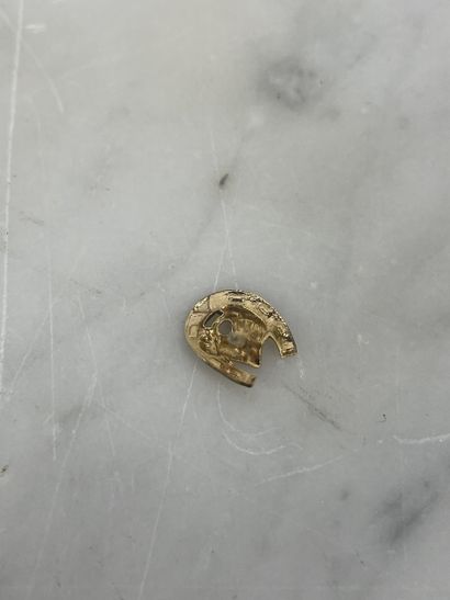 Pin in 18K (750 thousandths) yellow gold
Small...