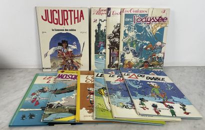 Lot de bandes dessinées d’auteurs belges
Ensemble...