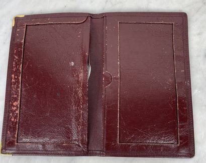 Cartier Lot de quatre pochettes et porte-documents...