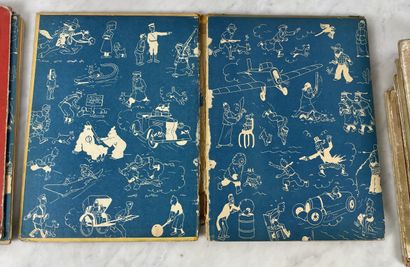 Hergé Tintin Ensemble de 6 albums : Editions...