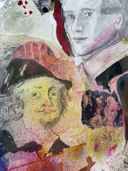 Enrico Visani (1938) Homage to Jacob Jordaens...