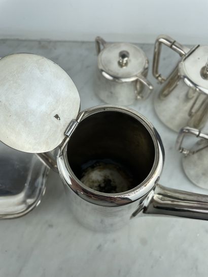 Wiskemann - Silver-plated tea and coffee...